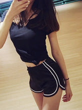 Load image into Gallery viewer, Women Shorts Summer Silk Slim Beach Casual White Shorts Hot