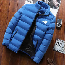 Lade das Bild in den Galerie-Viewer, Men's High Quality Casual Lightweight Warm Stand up Collar Coat