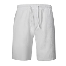 Lade das Bild in den Galerie-Viewer, New Men's Cotton Linen Shorts Fitness Streetwear S-4XL