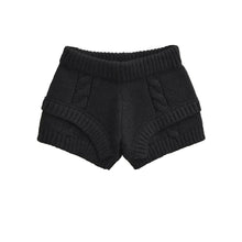 Load image into Gallery viewer, Womens Knitted Shorts Thick Drawstring Elastic Waist Soft Breathable High Waist Female Versatile Y2k Casual Knitting Mini Shorts