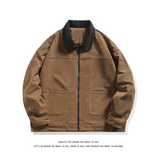 Lade das Bild in den Galerie-Viewer, Men Casual Cargo Bomber Jacket