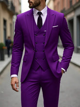 Load image into Gallery viewer, Single Breasted Men's 3 Piece Set