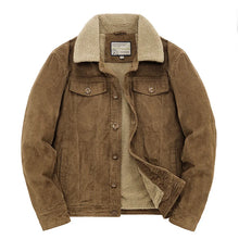 Load image into Gallery viewer, Men's Casual Turn-down Corduroy Jacket