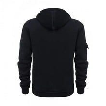 Lade das Bild in den Galerie-Viewer, Men's Solid Long Sleeve Multi-pocket Zipper Pullover
