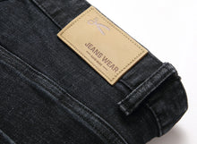 Load image into Gallery viewer, Men Summer White Ripped Denim Shorts Male Holes Short Jeans New Fashion Streetwear Stretch Jeans Shorts Pants Srtaight Fit Jeans