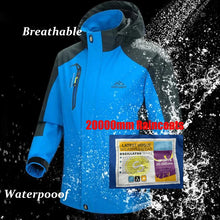 Load image into Gallery viewer, Men Mountain Hooded Hiking Overcoats