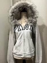 Load image into Gallery viewer, 2025 new blue sweatshirt for women fall and winter gothic American retro casual bulk streetwear Y2K design Slim cardigan jacket