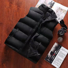 Load image into Gallery viewer, Mens Vest Warm Sleeveless Waterproof Zipper Jacket