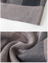 Load image into Gallery viewer, Mens Business Casual Knit Vest Winter V Neck Suit Vest Single Breasted Cardigan Vest