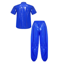 Load image into Gallery viewer, Mens Hooded Windbreaker Jogging Track Suit