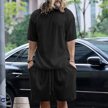 Load image into Gallery viewer, European-style Fashion Short Sleeve Two-piece Set