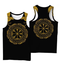 Load image into Gallery viewer, Nordic Viking Mythology Themed Men's Sleeveless Vest 3D Printed Men's Top Streetwear Retro Vest Tank Top Men Mens Clothing