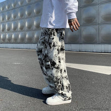 Load image into Gallery viewer, Mens Loose Wide-leg Jean Pants