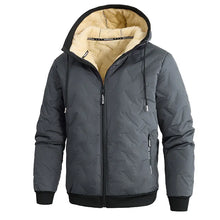 Load image into Gallery viewer, Winter Men's Thickened Hooded Thermal Coat