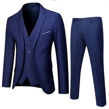 Load image into Gallery viewer, Mens Two Piece Slim Casual Dress Suit