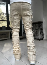 Load image into Gallery viewer, American Stretch Patch Denim Straight-Leg Pants