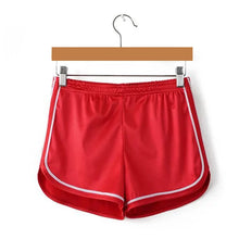 Load image into Gallery viewer, Women Shorts Summer Silk Slim Beach Casual White Shorts Hot