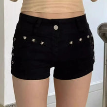 Lade das Bild in den Galerie-Viewer, American Retro Leisure Denim Shorts