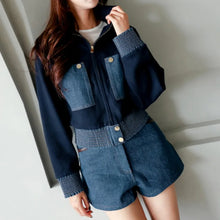 Load image into Gallery viewer, Long Sleeve Chaquetas Mujer Stand Collar Zipper Jacket