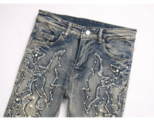 Load image into Gallery viewer, Men's Pearl Boot Cut Denim Jeans