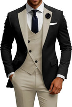 Load image into Gallery viewer, Mens Slim Fit Double Breasted Suit