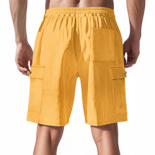 Load image into Gallery viewer, American Men's Heavy Loose Four Seasons Hip Hop Casual Sports Running Corduroy Tooling Shorts