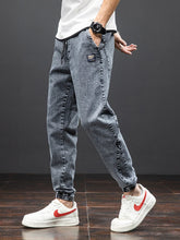 Load image into Gallery viewer, Cargo Men Denim Jogger Pants