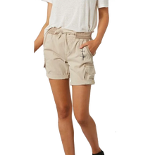 Load image into Gallery viewer, Women Short Cargo Pocket Elastic Waist Shorts