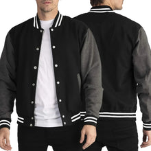 Load image into Gallery viewer, Casual Men Baseball Fleece Jackets