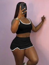 Cargar imagen en el visor de la galería, Sister Llinda Panelled Trim Matching 2 Piece Set