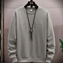Lade das Bild in den Galerie-Viewer, Men's Round Neck Long Sleeved Long-sleeved Sweatshirt