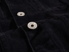 Load image into Gallery viewer, Men's Long-sleeve Orange Denim Jackets