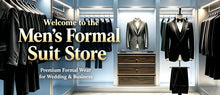 Load image into Gallery viewer, Men 2 Pieces Suit Light Grey Single Breasted Blazer Jacket