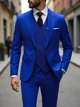 Load image into Gallery viewer, Single Breasted Men's 3 Piece Set