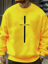 Lade das Bild in den Galerie-Viewer, Way Maker Line Simple Printed Sweatshirt