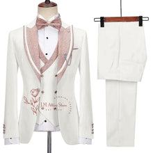 Load image into Gallery viewer, 3-Piece Jacket Vest Pants Suit