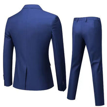 Load image into Gallery viewer, Men's Suit Clothes Sets Solid Business Gentleman Jacket+Vest+Pants Three-Piece Suits Elegant Slim High End Party Suit Outfit
