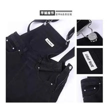 Load image into Gallery viewer, Ulzzang High Street Ins Letter Loose Retro Overalls Chic Girls