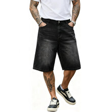 Load image into Gallery viewer, 2026 Summer Men's New Versatile Denim Shorts Personalized Trend Straight American Five-point Pants
