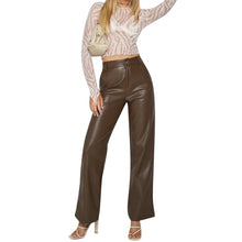 Lade das Bild in den Galerie-Viewer, Faux Leather Pu Pants