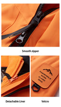 Load image into Gallery viewer, Men's 3-in-1 Jacket with Removable Fleece Liner, Waterproof Windproof Coat for Hiking, Camping, Travel and Daily Outdoor Use