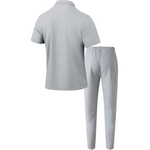Load image into Gallery viewer, Men's Summer Fashion Comfortable Casual Sports Two-Piece Suit Workwear Shirt And Pants Set Short Sleeve Shirt