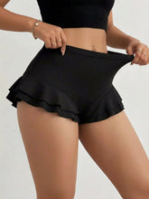 Load image into Gallery viewer, Women High Waist Ruffle Layered Shorts