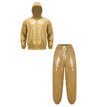 Load image into Gallery viewer, Mens Hooded Windbreaker Jogging Track Suit