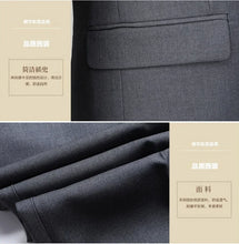 Load image into Gallery viewer, Suit (Blazer+Pants) Men's Fashion Business Outdoor Gentleman Trend Solid Color Casual Slim-fit Wedding Host Gentleman Suit S-6XL