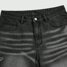 Load image into Gallery viewer, New high-end denim shorts for men in spring and summer of 2025, loose and versatile, trendy brand business casual denim shorts