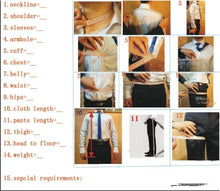 Load image into Gallery viewer, Men Slim Fit Tuxedos Formal Jacket Pant Vest 3 Pieces Suit