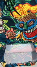 Charger l'image dans la galerie, Summer Coconut Leaf Totem Mask Mayan Ethnic Casual Shorts