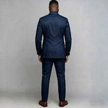 Load image into Gallery viewer, Men Suits 2 Piece Denim Single Breasted Slim Fit Set