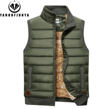 Lade das Bild in den Galerie-Viewer, Sleeveless Casual Warm Stand Collar Vest